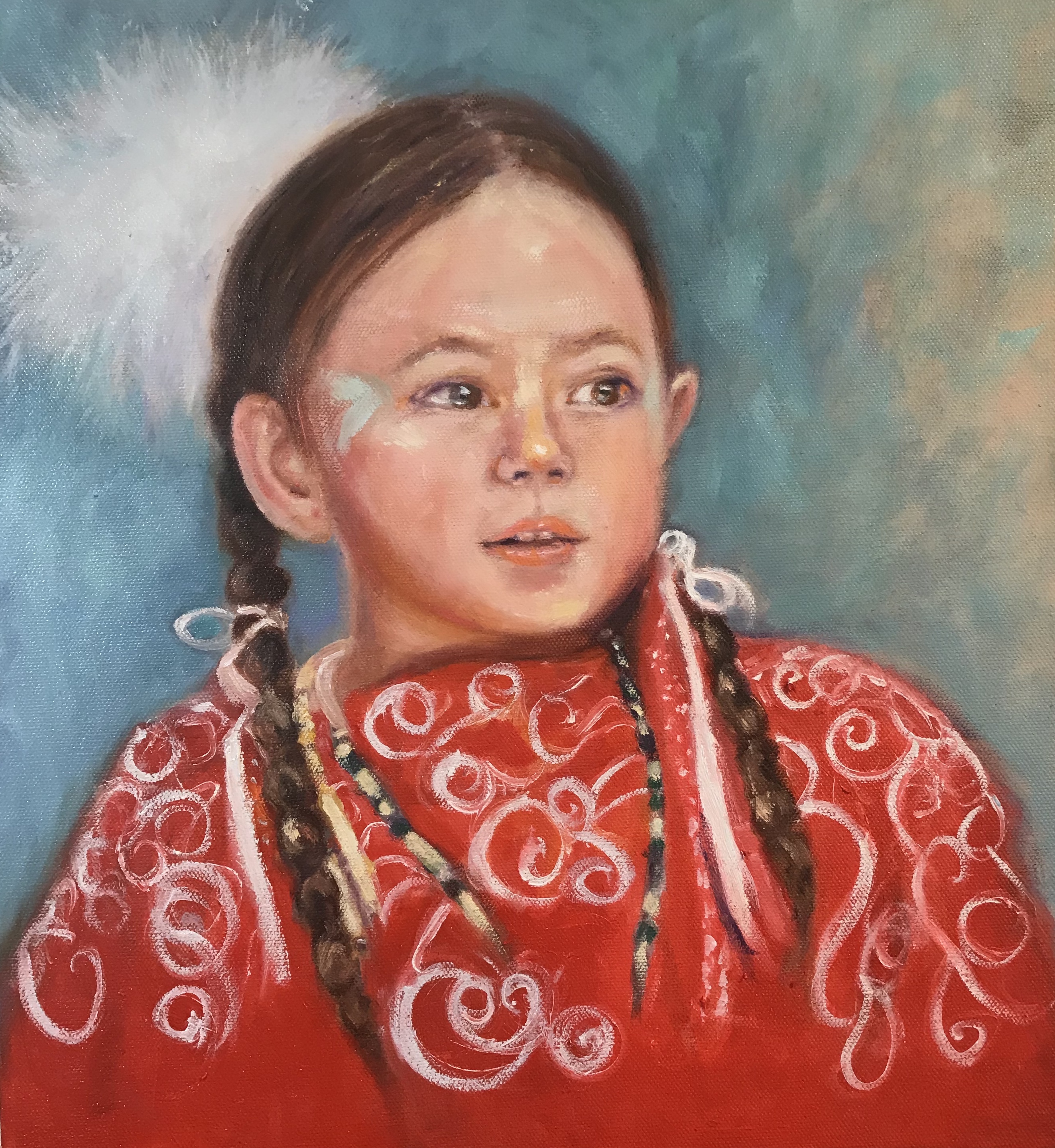 YOUNG NATIVE GIRL